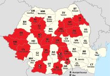Harta judetelor din Romania: trasee turistice si atractii locale