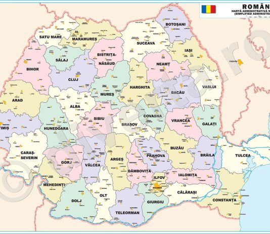Harta Romaniei: Cele mai utile si detaliate harti ale Romaniei pentru a-ti planifica calatoria in tara